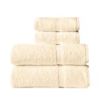 Fairview Washcloth, Cotton Dobby Border, 13x13, 1.5 lbs/dz, Sq. Corner, Vanilla